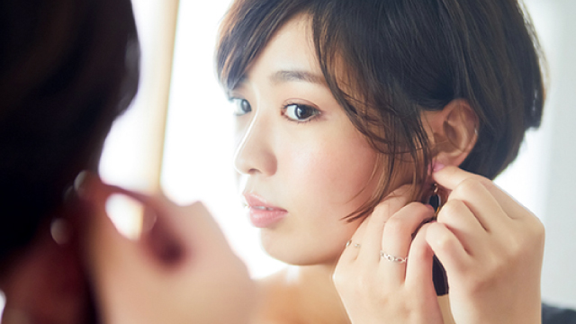 ピアスの穴あけ